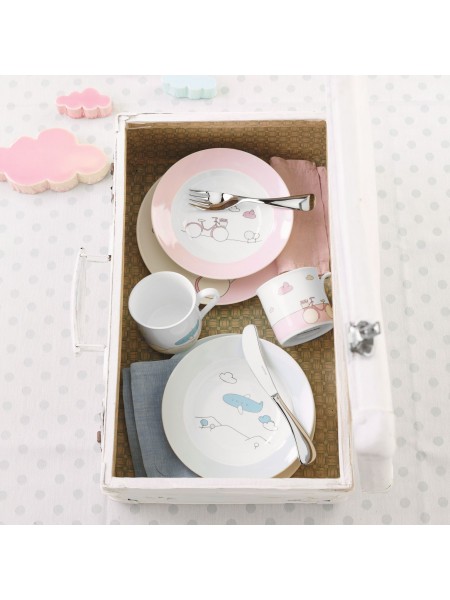 Вилка столовая детская, нержавеющая сталь, Kids Mix, Sambonet. (52557-10)