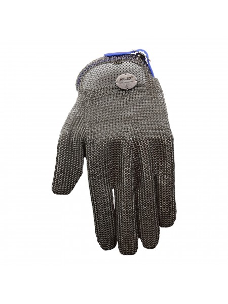 Кольчужная защитная перчатка, нержавеющая сталь, размер L, Aflex. (5301 b)