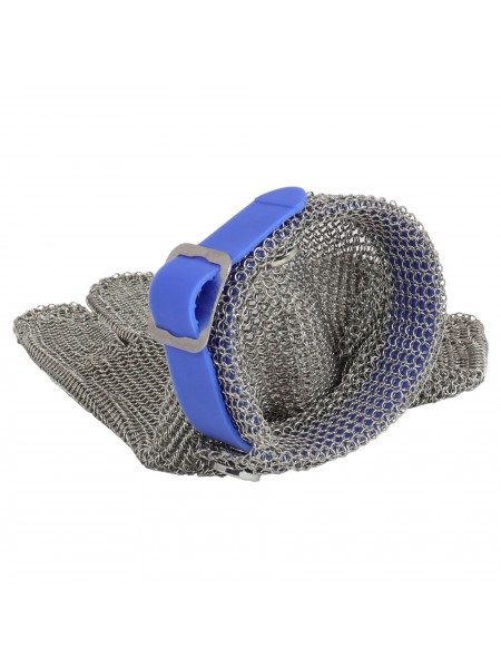 Кольчужная защитная перчатка, нержавеющая сталь, размер L, Aflex. (5301 b)