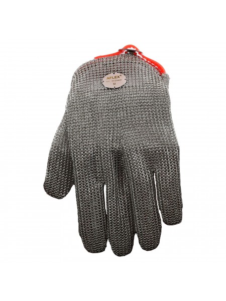 Кольчужная защитная перчатка, нержавеющая сталь, размер M, Aflex. (5301 r)