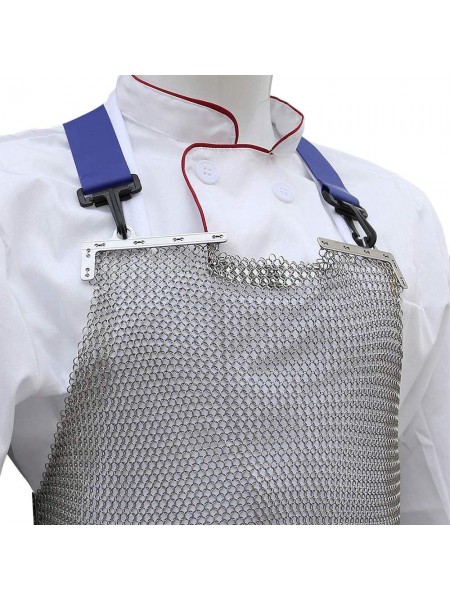 Фартук кольчужный для мясника, 85х50 см, нержавеющая сталь, Aflex. (5303 85)