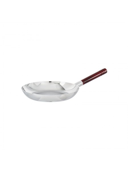 Сковорода для фламбе, 30 см, с посеребрением, Sambonet. (55163-30)