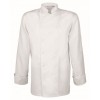 Китель поварской, длинный рукав, на кнопках, 65% полиэстер, 35% хлопок, белый, размер L, GREIFF. (5580.8000.090)
