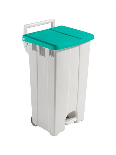 Ведро Derby 90 Л с зелёной крышкой (5674)