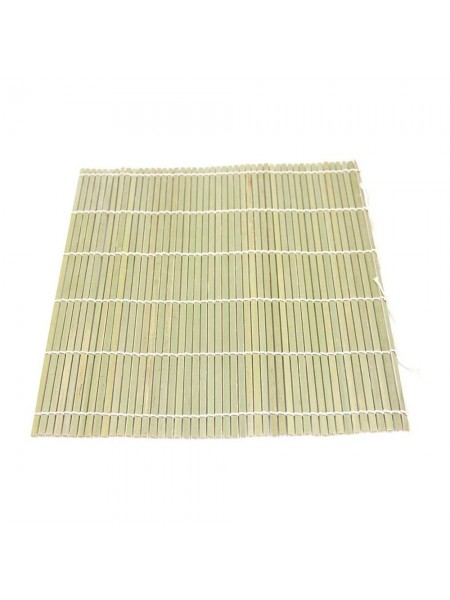 Макису, циновка для скручивания ролов, 27х27 см, бамбук, Henry. (61-03017)