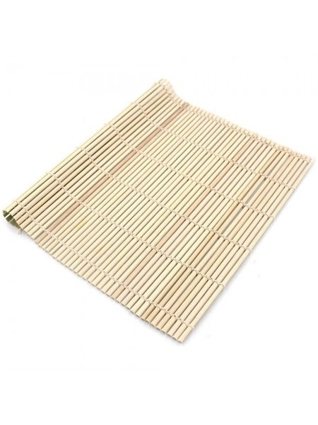 Макису, циновка для скручивания ролов, 27х27 см, бамбук, Henry. (61-03017)