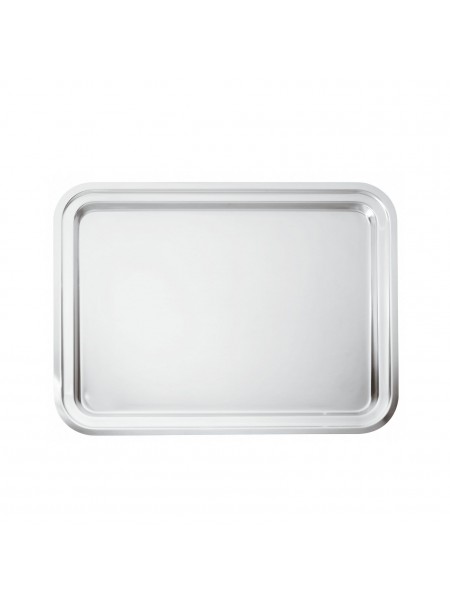 Поднос прямоугольный металлический, 50х38 см, нержавеющая сталь, Paderno. (66320-50)