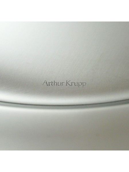 Поднос круглый металлический, 40 см, нержавеющая сталь, Paderno. (66326-40)