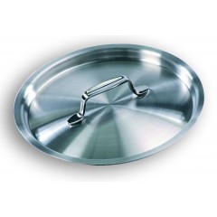 Крышка для кастрюли, диаметр 24 см, нержавеющая сталь 18/10, Matfer. (670524)