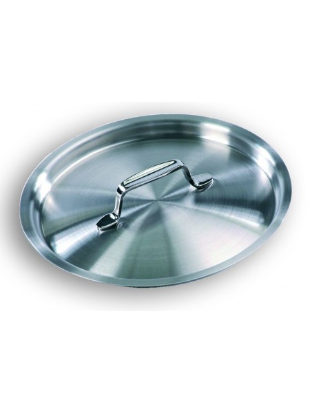 Крышка для кастрюли, диаметр 24 см, нержавеющая сталь 18/10, Matfer. (670524)