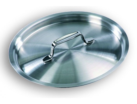 Крышка для кастрюли, диаметр 24 см, нержавеющая сталь 18/10, Matfer. (670524)