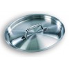 Крышка для кастрюли, диаметр 24 см, нержавеющая сталь 18/10, Matfer. (670524)