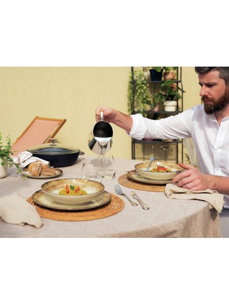 Тарелка без борта 20 см, Shade Earth, Arthur Krupp. (67372B02)