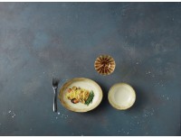 Блюдо овальное глубокое 25х20 см, Shade Earth, Arthur Krupp. (67372B30)