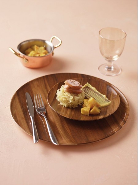 Тарелка без борта 27,5 см, Wood Essence, Arthur Krupp. (67375-05)