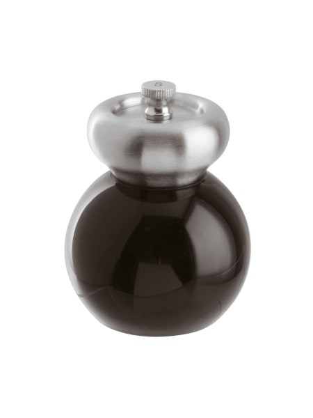 Мельница для соли, 10 см, нерж.сталь, акрил, с керамическим механизмом, цвет коричневый, Arthur Krupp. (69020S10)