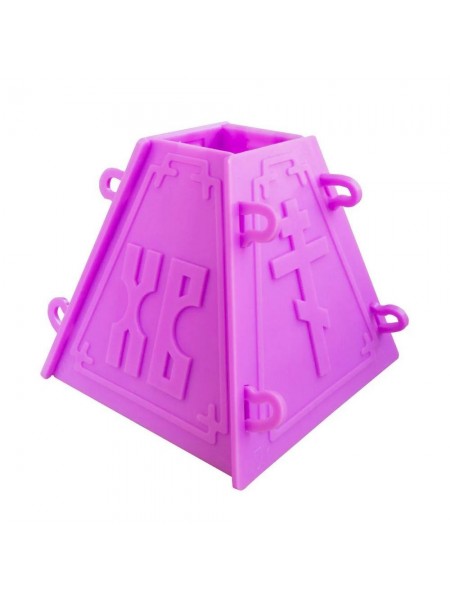 Форма для пасхи №1, разборная, 12,5х12х11 см, пластик, Бриг. (7014)