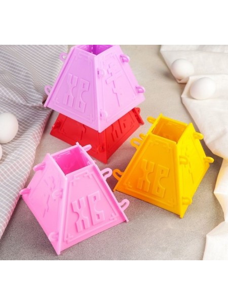 Форма для пасхи №1, разборная, 12,5х12х11 см, пластик, Бриг. (7014)