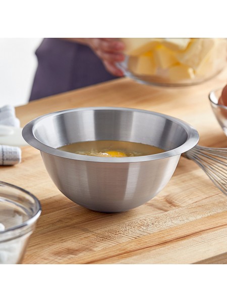 Миска полусфера, 20х10 см, 2л, нержавеющая сталь, Matfer. (703020)