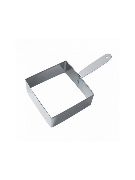 Форма кондитерская для выпечки, с ручкой (квадрат) 10х10, H 4 cм, Proff Cuisine. (70370324)