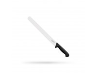 Кухонный нож для нарезки хлеба с зубчатым лезвием, 25 см, ручка TPE, Giesser. (7705 w 25)
