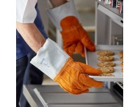 Жаропрочные пекарские перчатки, пара, до 250 град, 27,5 см, Matfer. (773011)
