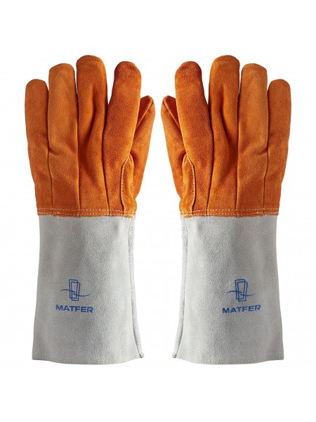 Жаропрочные пекарские перчатки, пара, до 250 град, 40 см, Matfer. (773012)