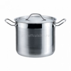 Кастрюля с крышкой, 6.5 литров «Eco Line» (22*17) 18/0, Proff Cuisine. (81200002) (81200002)
