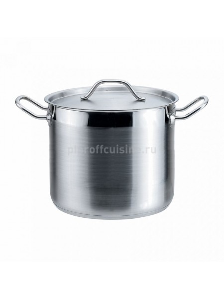 Кастрюля с крышкой, 6.5 литров «Eco Line» (22*17) 18/0, Proff Cuisine. (81200002) (81200002)