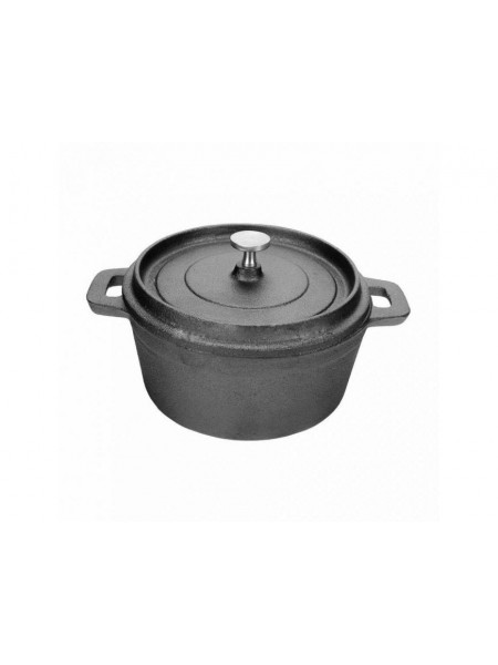 Кастрюля порционная, круглая, чугун 600 мл D=14 cм, Proff Cuisine. (81200030)