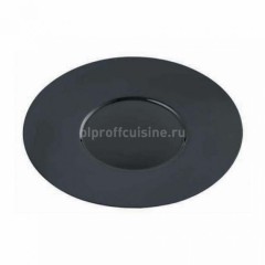 Тарелка круглая, «Glossy-Black» d 26/12,5 cм, Proff Cuisine. (81200049)