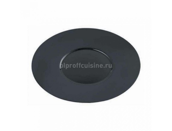 Тарелка круглая, «Glossy-Black» d 26/12,5 cм, Proff Cuisine. (81200049)