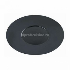 Тарелка круглая, «Glossy-Black» d 31/15,5 cм, Proff Cuisine. (81200050)