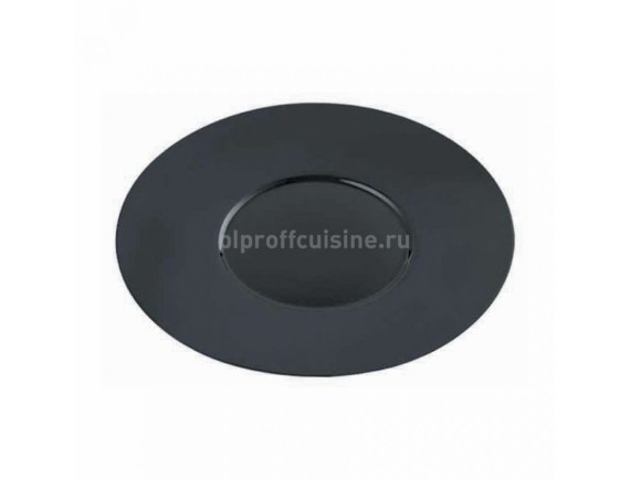 Тарелка круглая, «Glossy-Black» d 31/15,5 cм, Proff Cuisine. (81200050)