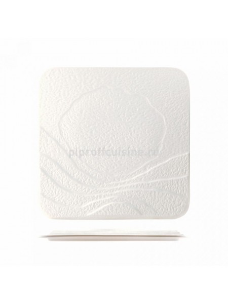 Тарелка квадратная 26*26 cм «Oyster», Proff Cuisine. (81200071)