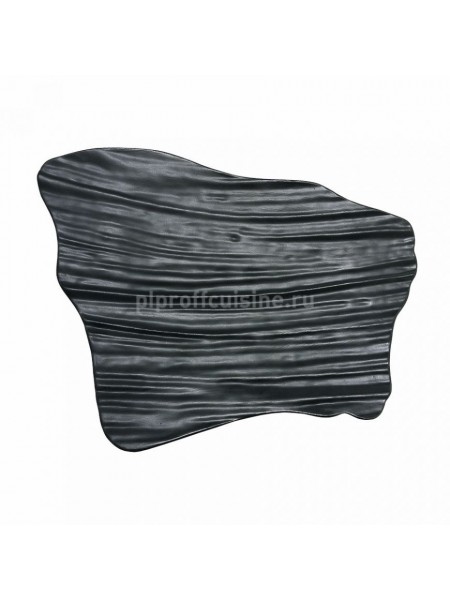 Блюдо черное прямоугольное, 30*20 cм «Matsuyama», Proff Cuisine. (81200109)