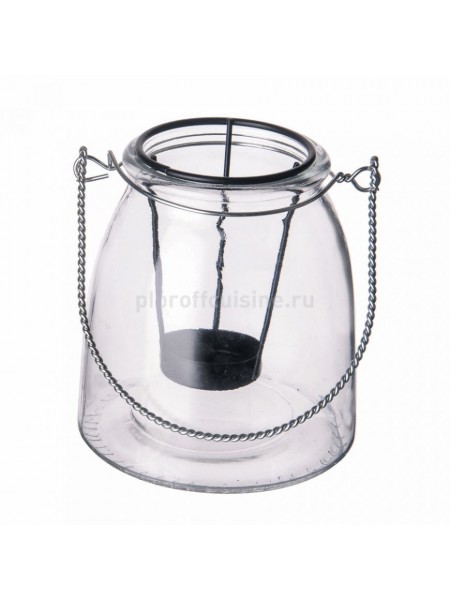 Подсвечник на стол сервировочный, стеклянный для чайной свечи, Proff Cuisine. (81200132)