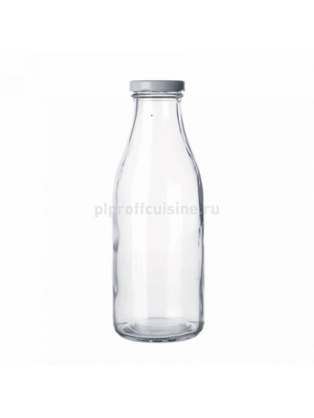 Бутылка с крышкой для молока, соков 1л, Proff Cuisine. (81200147)