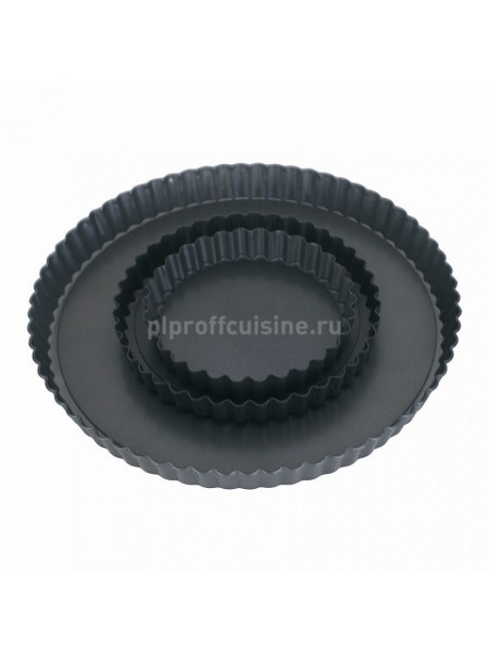 Форма кондитерская для выпечки, съёмное дно, D-13*H-2 см, Proff Cuisine. (81200156)