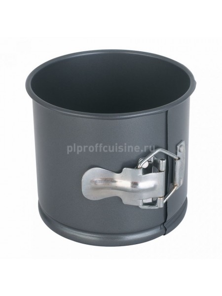 Кондитерская форма круглая разъёмная со съёмным дном, D-12 H-10.3 см, Proff Cuisine. (81200168)