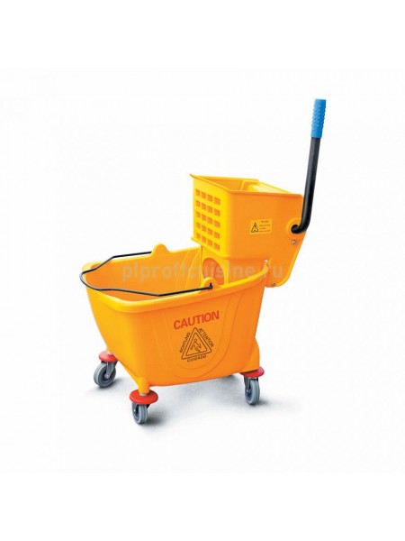 Ведро для уборки c отжимом на колесах, 34л, Proff Cuisine. (81200267)