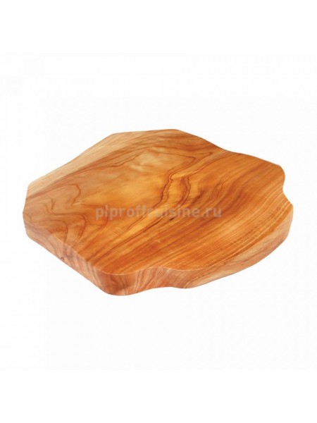 Сервировочная доска для подачи блюд, подстановочная, корень пихты, 38x34x4 cм, Proff Cuisine. (81200279)