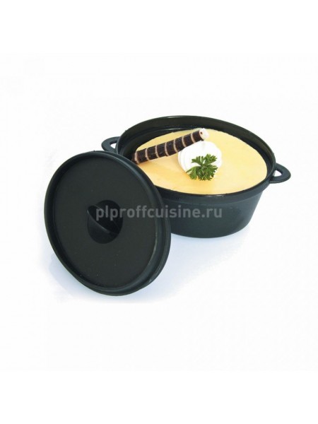 Фуршетная емкость для горячего, пластиковая, 9х6х4,5 cм, упаковка 12 штук, Proff Cuisine. (81200524)