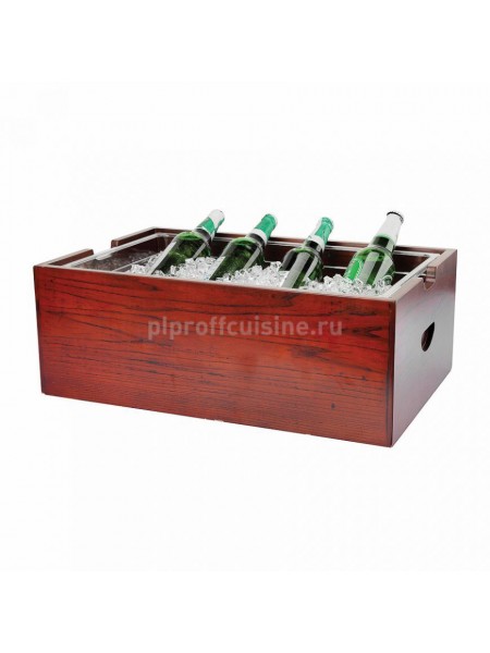 Ящик сервировочный для хранения напитков, с использованием льда, 56,5x36x20,5 cм (GN 1/1 h-10 cм) «SUNNEX», Proff Cuisine. (81200578)