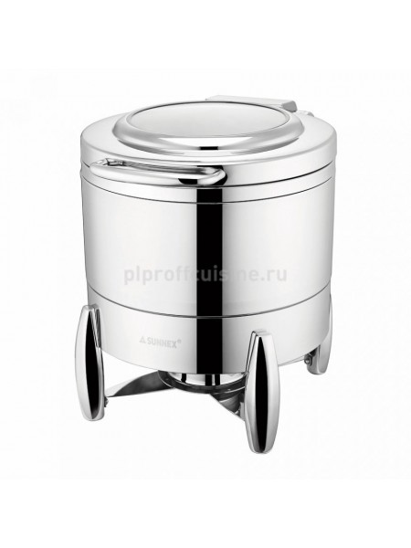 Мармит суповой, (откидная крышка с иллюминатором) «Sunnex» 45х36х44 см, 10 л, Proff Cuisine. (81200605)