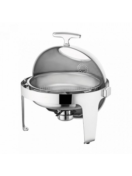 Мармит сервировочный круглый (откидная крышка с иллюминатором) «Sunnex» D=36 см, 6.8 л, Proff Cuisine. (81200610)