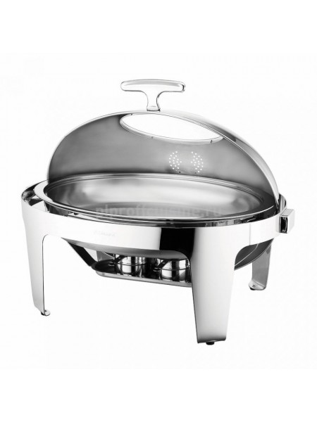 Мармит сервировочный овальный (откидная крышка с иллюминатором) «Sunnex» 9 л, Proff Cuisine. (81200612)