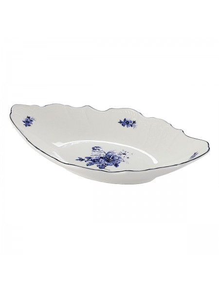 Блюдо сервировочное 33х21,5 см, 800 мл, Blue Flower, Proff Cuisine. (81222035)