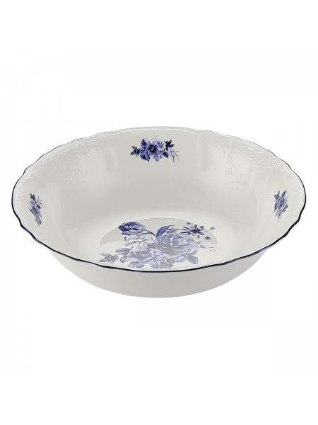 Салатник 23 см, 1100 мл, Blue Flower, Proff Cuisine. (81222040)