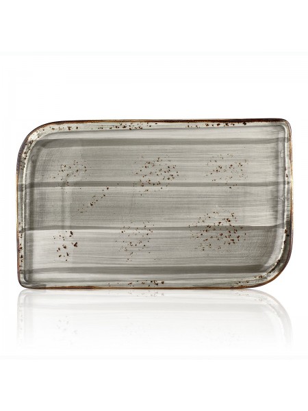 Блюдо прямоугольное Supreme 24*15см фарфор, By Bone. (81229107)